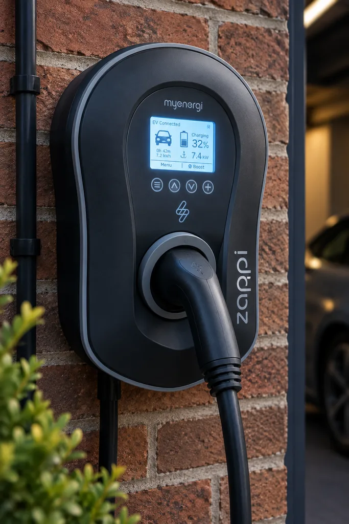 Myenergi Zappi V2 solar compatible EV charger