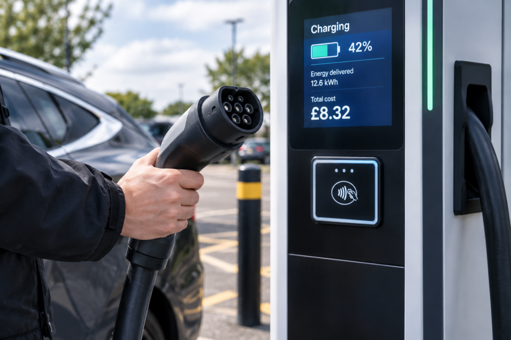 cost to charge an electric car UK